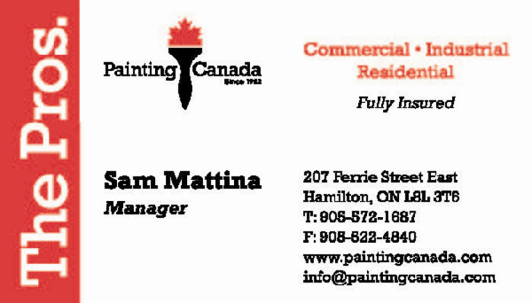 Painting Canada Inc.  The Pros